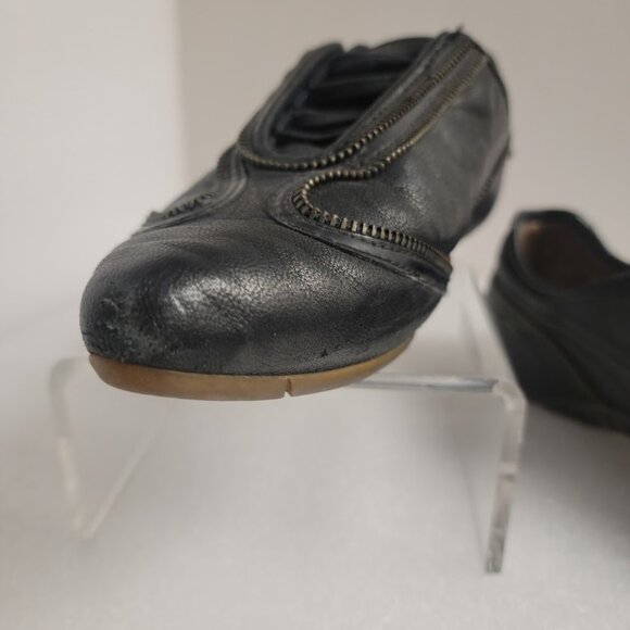 Vintage Alexander McQueen X Puma RARE Zipper Sneaker Pointed Toe Loafer Size 6 - Picture 8 of 10